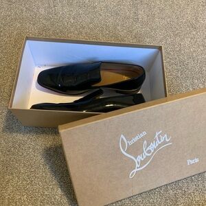 CHRISTIAN LOUBOUTIN men’s Dandelion Patent Leather Loafer